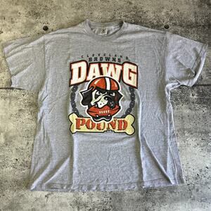 Vintage Cleveland Browns Shirt Dawg Pound XXL